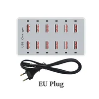 USB Charging Station 60W 12-Ports USB Wall Charger for Multiple Devices Charging Power USB Charger Hub Charging Block Desk - Image 2