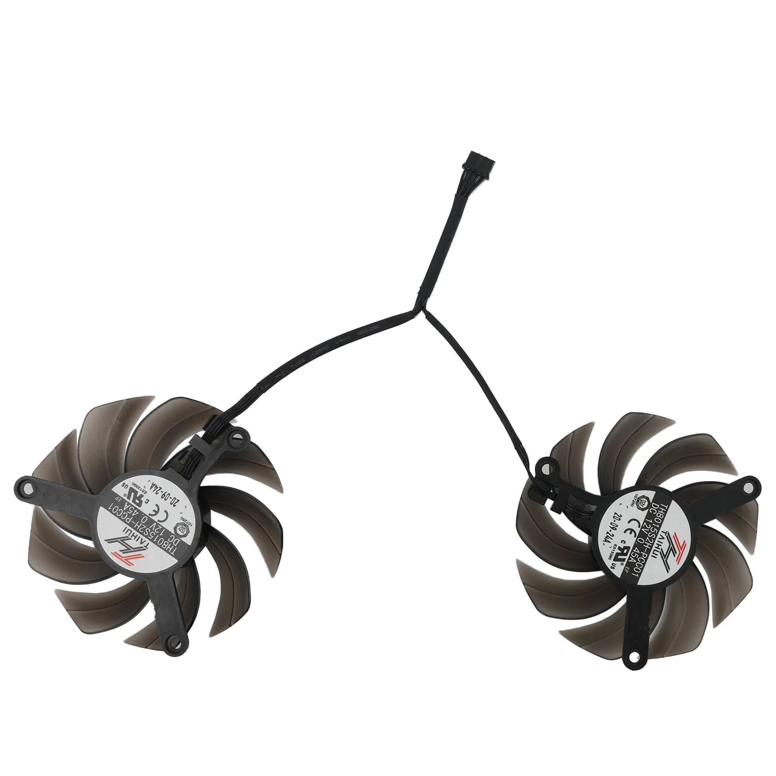 Substituição da Ventoinha para Palit Geforce Rtx 3060 ti 3070 3070ti 3080 3080ti Gamingpro oc Placa Gráfica Cooler 82 mm Novo - Imagem 2