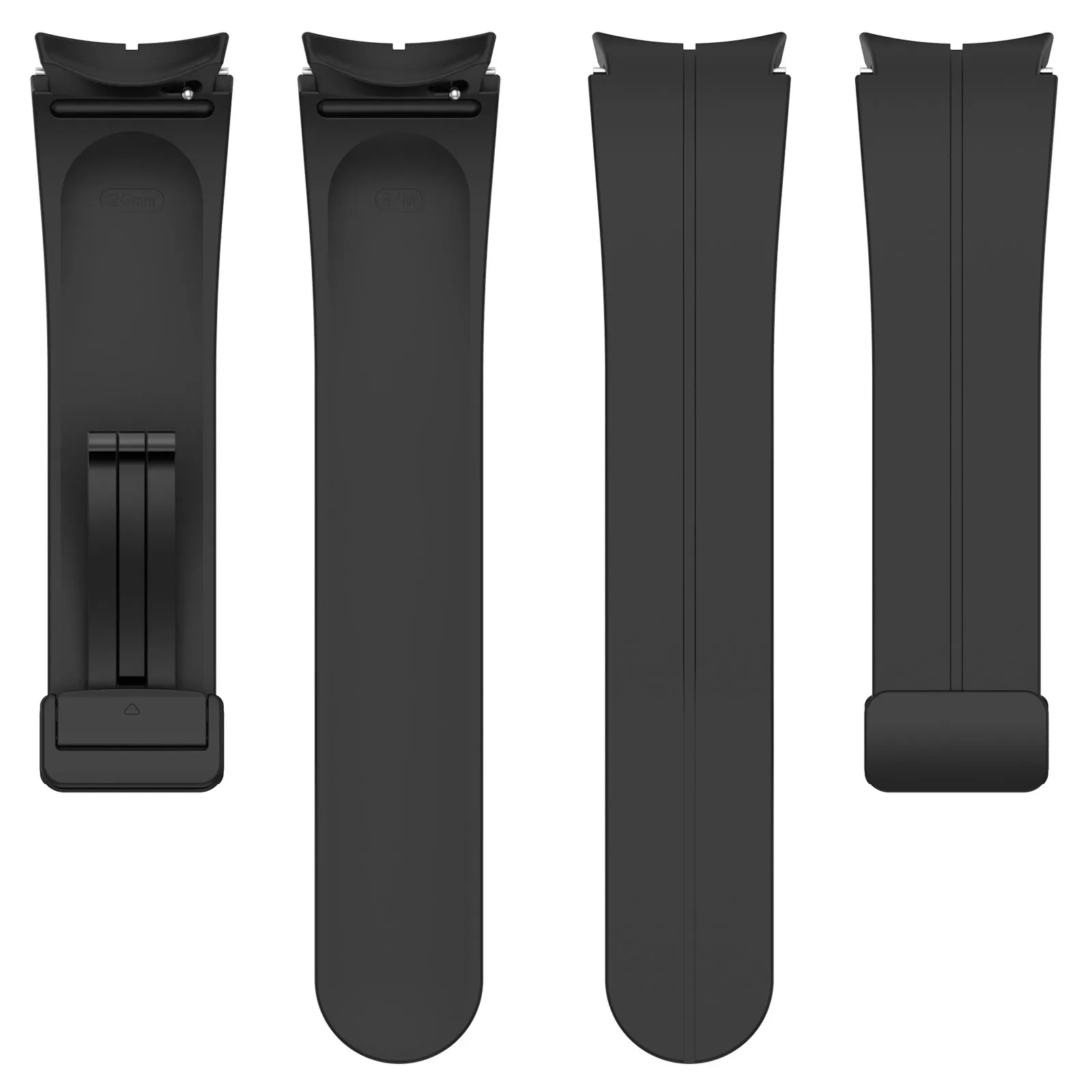 Magnetic Buckle Silicone Strap Wristband Replacement