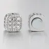 6mm Magnetic Zircon Geometric Luxury Hippop Rock Earring For Man Woman No-piercing Ear Stud Jewelry Gift Accessories Wholesale 4
