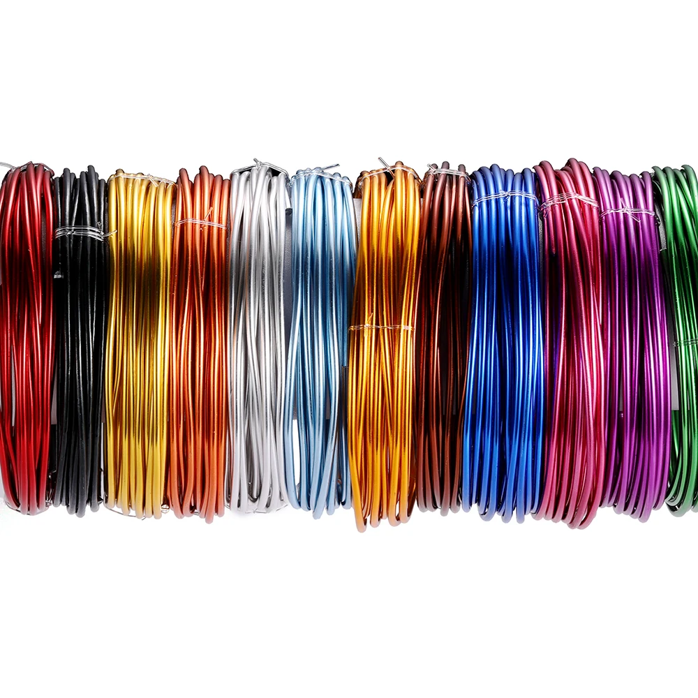 0.6mm silver aluminum wire, 10m Anodized aluminium string cord, artistic  wire