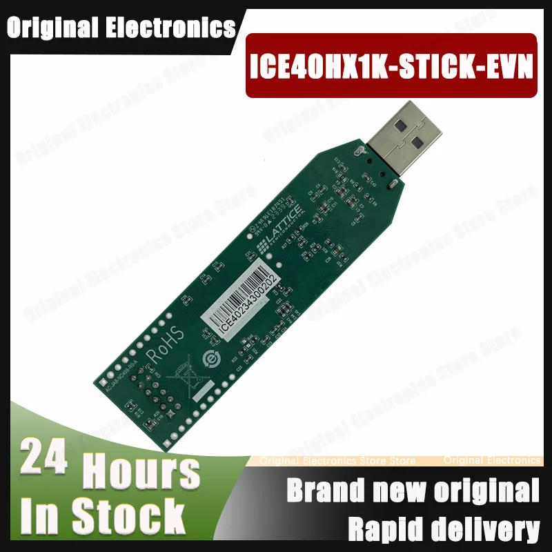 1PCS ICE40HX1K-STICK-EVN iCE40-HX1K FPGA USB 스틱 개발 보드 1280 LUT4 96MHz 39IO SPI 플래시 LCD 확장기 재고