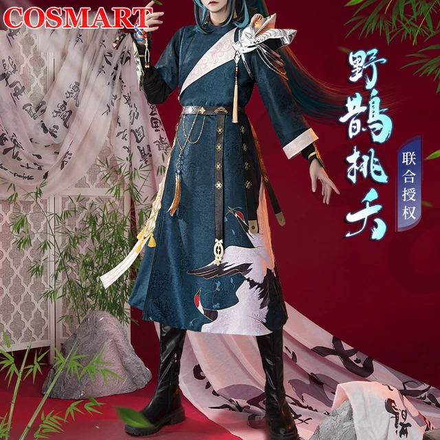 Jogo genshin impacto xiao cosplay traje moda anime rpg roupas estilo chinês  antigo tamanhos de fantasia