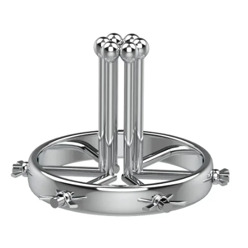 Anal Plug Dilator Vaginal Expander Metal Anal Expander Vaginal Dilator Spreader Huge Speculum Masturbation Plug Fisting Sex Toy Men Women Exotic Anus Accessories