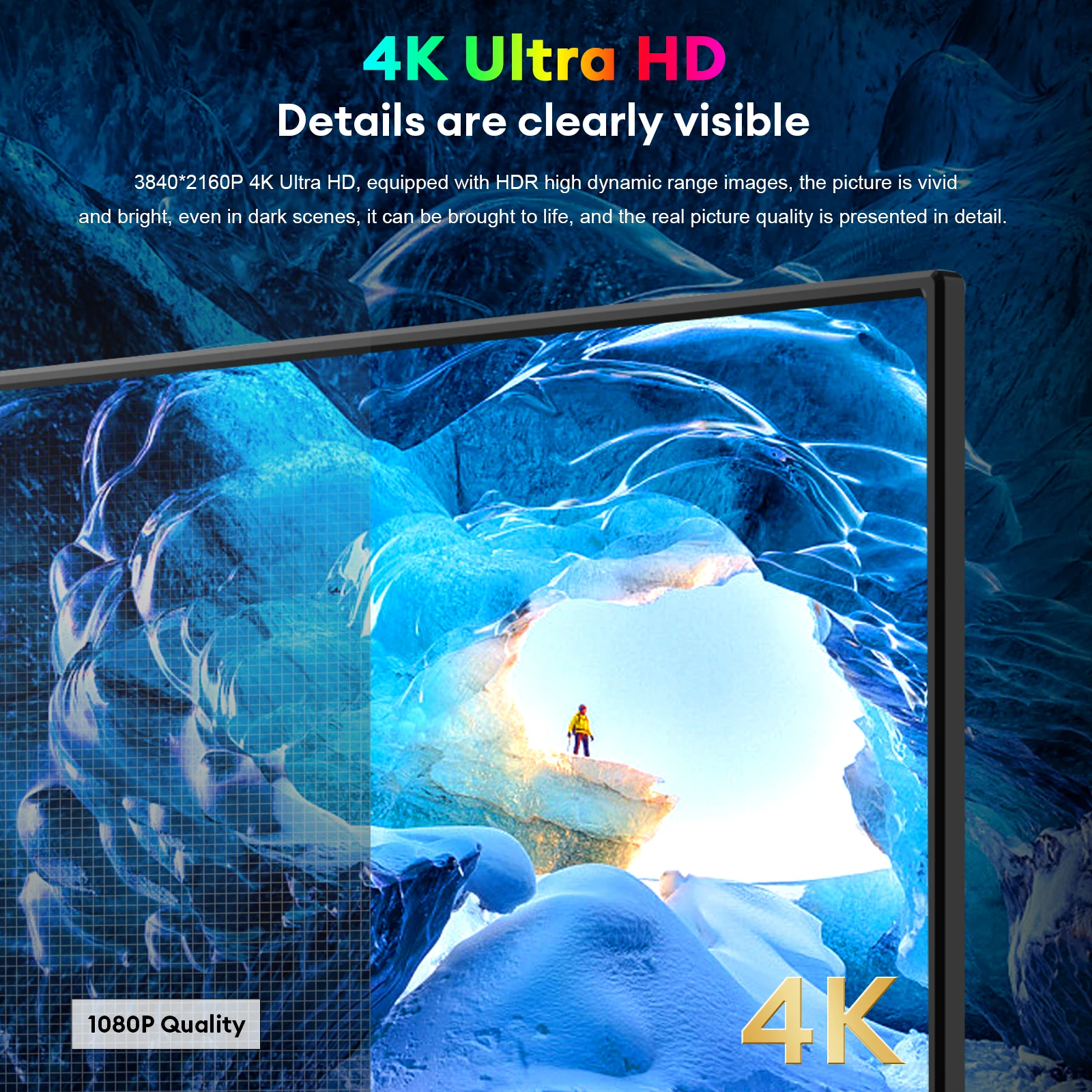 ZEUSLAP-ӿ ޴  4K 3840*2160P 15.6 ġ LCD USB C Ÿ C FHD, PS4 Ʈ ȭ Xbox ġ PC 