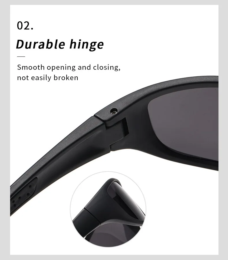 Okuma Polarisierte Angelbrille UV400 Anti-Störlicht, Geeignet für Outdoor-Sport und Freizeitaktivitäten – Detail 10