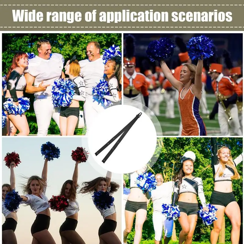 Pom Pom Holder For Backpack Cheer Nylon Cheer Bag Accessory Lightweight & Portable Carrier For Cheerleaders