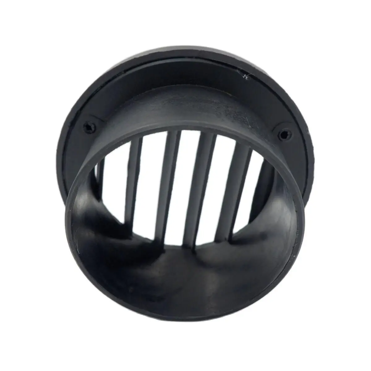 Air Heater Duct Pipe Air Heater Air Heater Duct Connector 60mm / 75mm Diesel Heater Duct Ducting Air Vent Outlet Flat Round Rotatable Connector Black For Car Truck VAN Camper