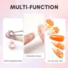 Makartt Gel Nail Glue, 2Pcs 15ml Glue Gel for Press on Nails ,Soft Gel Nail Tips  Nail Lamp Needed Multifunctional Nail Tool 3