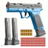 Continuous Firing Toy Gun SIG17 Shell Ejceting AutomaticEVA Foam Blaster Outdoor CS Shooting Weapons Pistol for Kids Gift 1