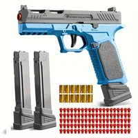 Continuous Firing Toy Gun SIG17 Shell Ejceting AutomaticEVA Foam Blaster Outdoor CS Shooting Weapons Pistol for Kids Gift 1