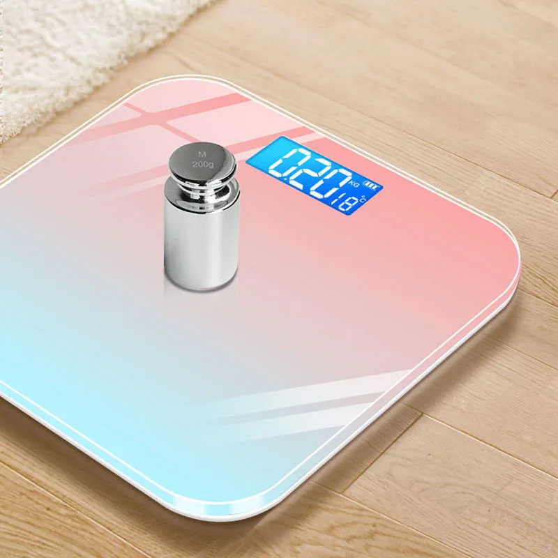 Digital Body Fat Scale With Measuring Tape And Lcd Display_voghion.com