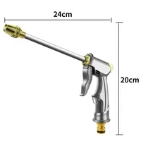 Распылитель высокого давления со шланговой насадкой, спринклер высокого давления, регулируемый сельскохозяйственный опрыскиватель, пистолет, бытовой инструмент для мойки автомобилей — изображение 6
