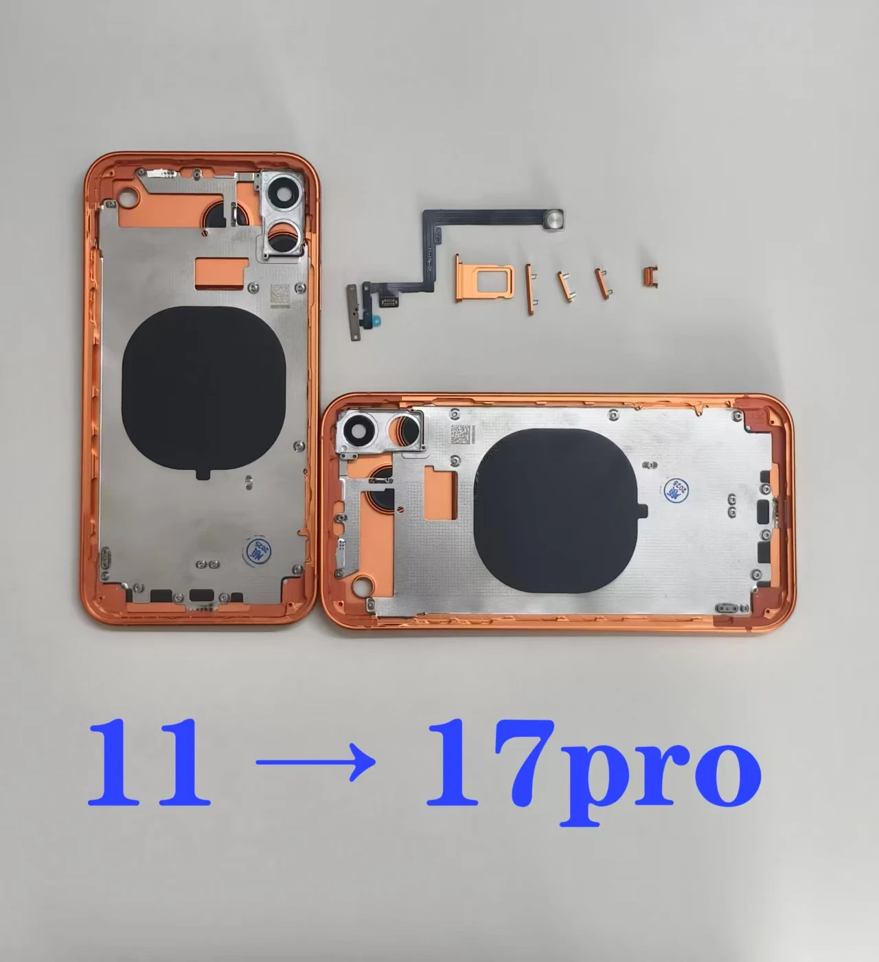 Housing For 11 To 17 Pro DIY Back Cover Housing 11 Up To 17 Pro