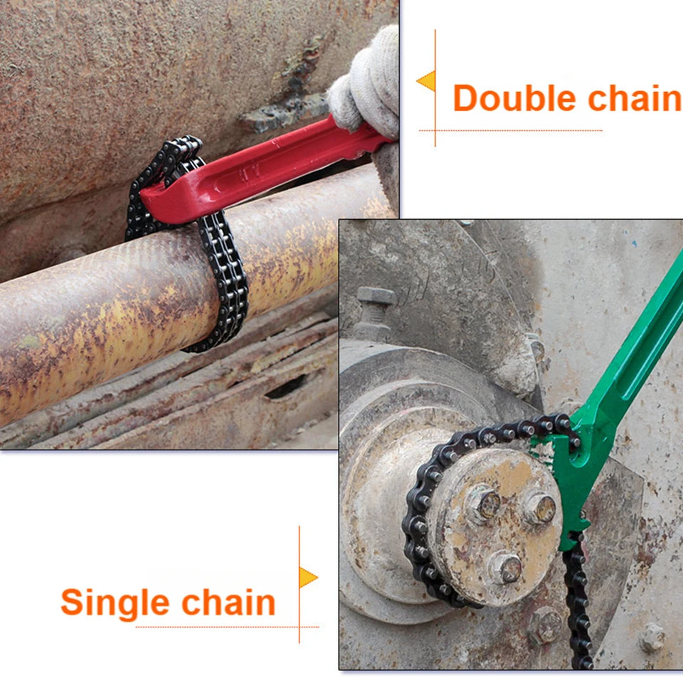 12 Inch Double Chain Wrench Snapklik.co : 12 Inch Heavy-Duty Adjustable ...
