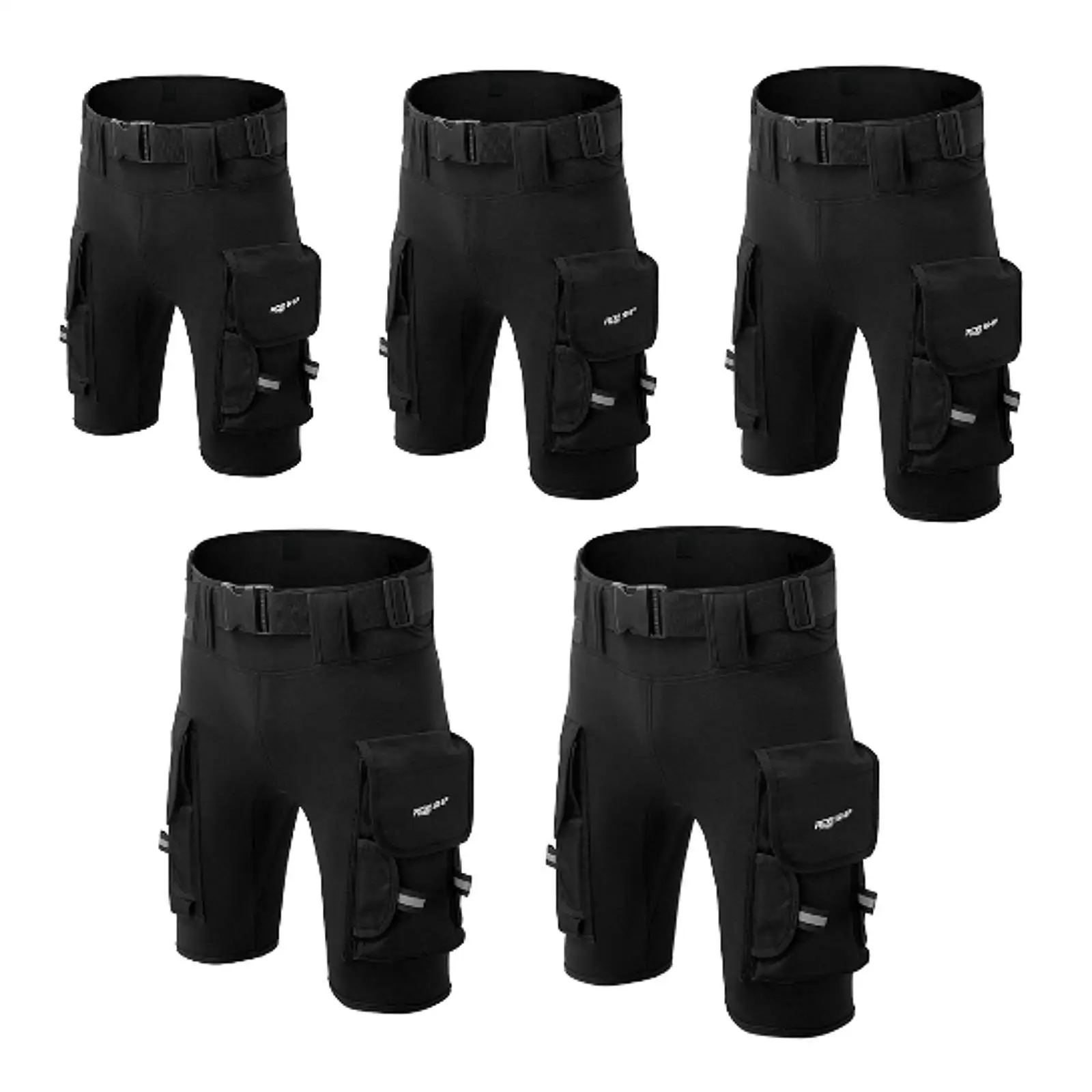 Diving Shorts, Submersible Pants Waterproof Wear Resistant with Pockets Wetsuits