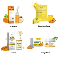 Turmeric Cleanser Dark Spot Remover Oil Control Facial Exfoliating Moisturizing Brightening Skin Care Kojic Acid Cleansing Pads 2