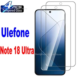 Pack of Tempered Glass Screen Protectors for 2 Pieces (Ulefone Note 18Ultra)