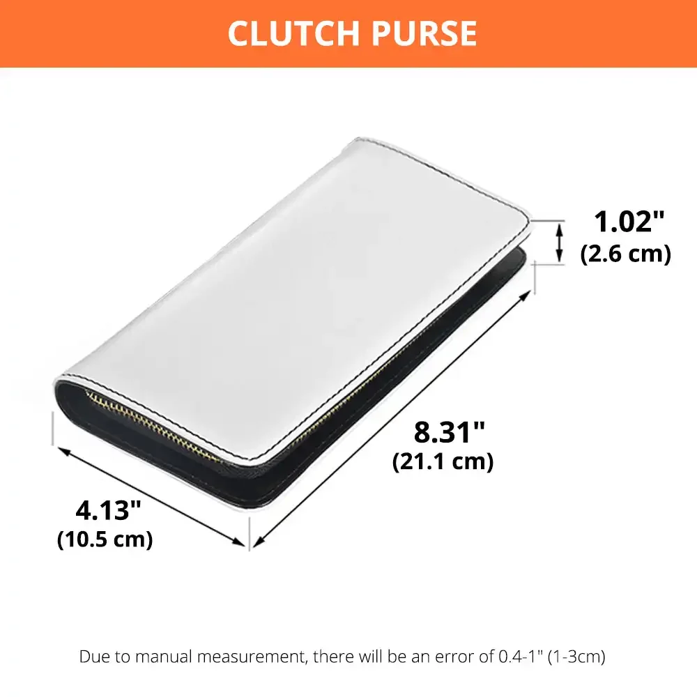 Christmas Dog Paw Print Clutch With Long Strap Customized Dog Breed Card Holders for Women Pu Leather Money Purse Multifunction