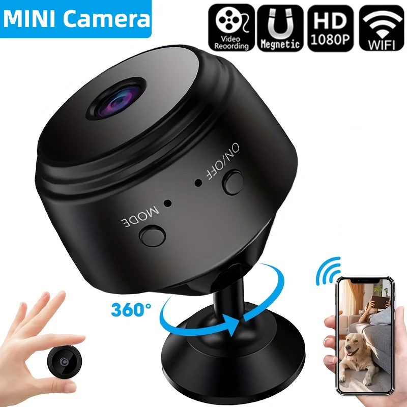 A9 WiFi Mini Camera Wireless Video Recorder Security Protection Camera Smart Home Monitoring Camera For Infants And Pets 3
