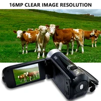 Портативная цифровая видеокамера высокого разрешения 1080P, DV-видеокамера, 16 МП, 2,7-дюймовый ЖК-экран, 16-кратный цифровой зум, встроенный аккумулятор — изображение 5