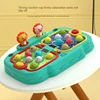 Doki Toy Electric Ground Hog Tabletop Game Two Person Battle Game Console Children's Level Crossing Ground Hog Toy Hot Sale 2024 3