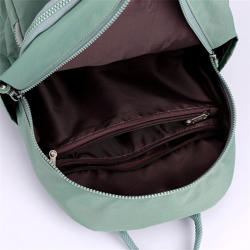 Women Backpack Multifuction Female Rucksack Casual School Bag For Teenager Girls High Nylon Shoulder Bag For Lady 4