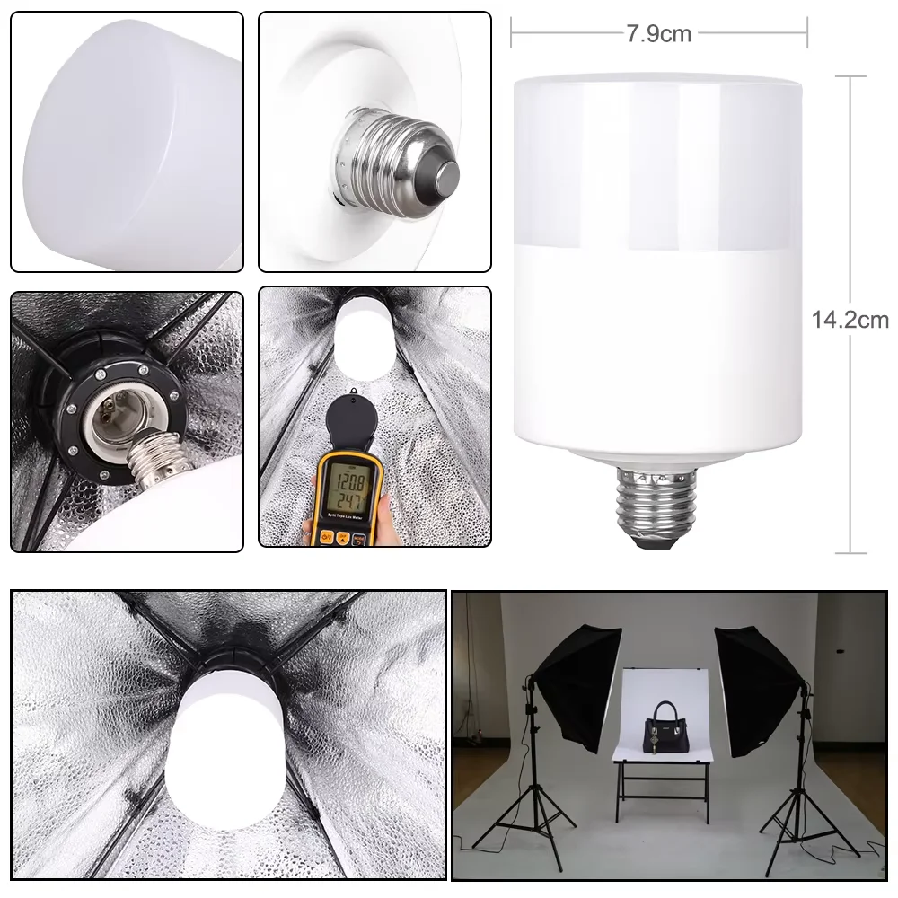 التصوير الفوتوغرافي استوديو الصور سوفت بوكس طقم ال...