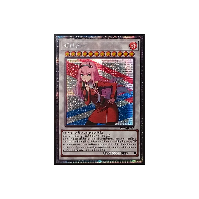 

DARLING in the FRANXX 02 DIY Flash card attached