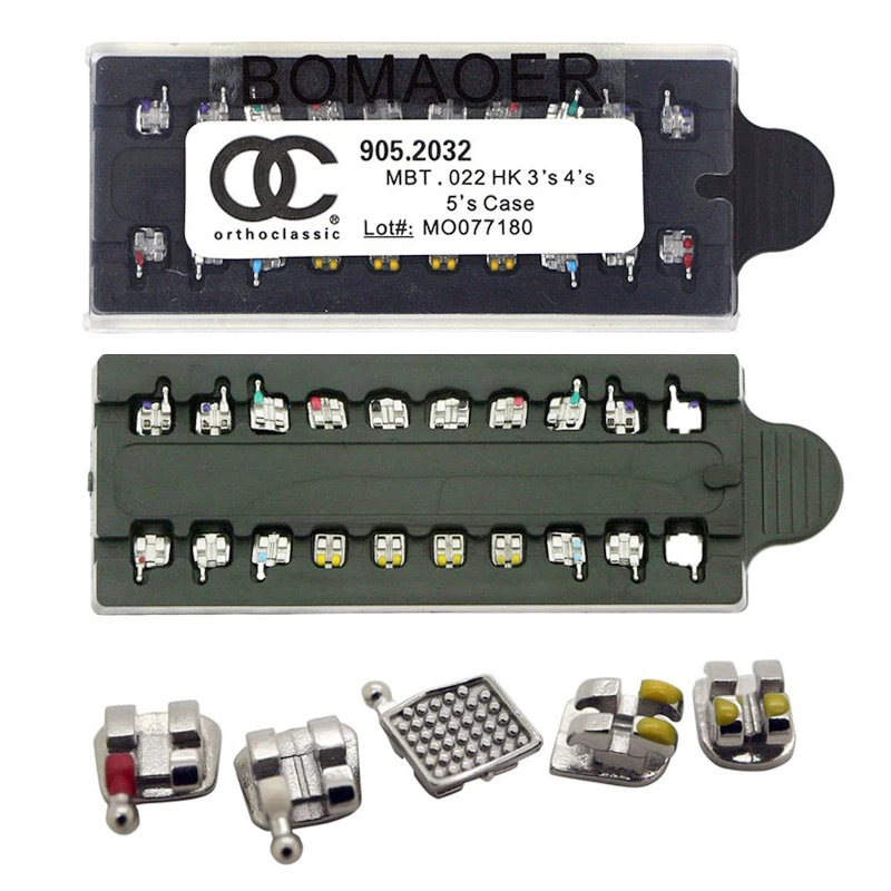 10ชุดที่ยึดฟัน OC ฟันมีตะขอ20ชิ้น/เซ็ตสำหรับทันตแพทย์เครื่องยึดโลหะทันตกรรม 1