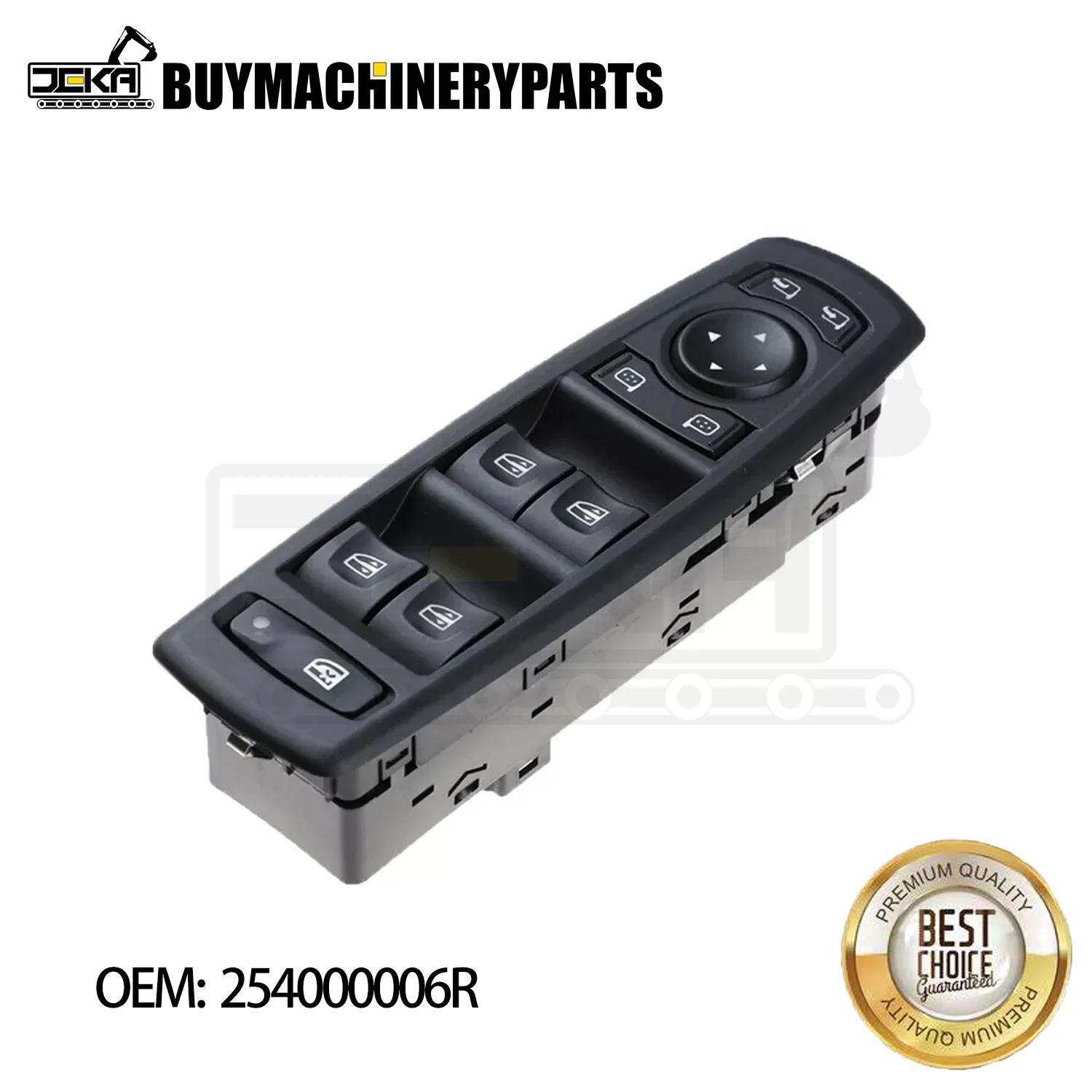 254000006R Multi Functional Power Window Switch For Renault Fluence LZ