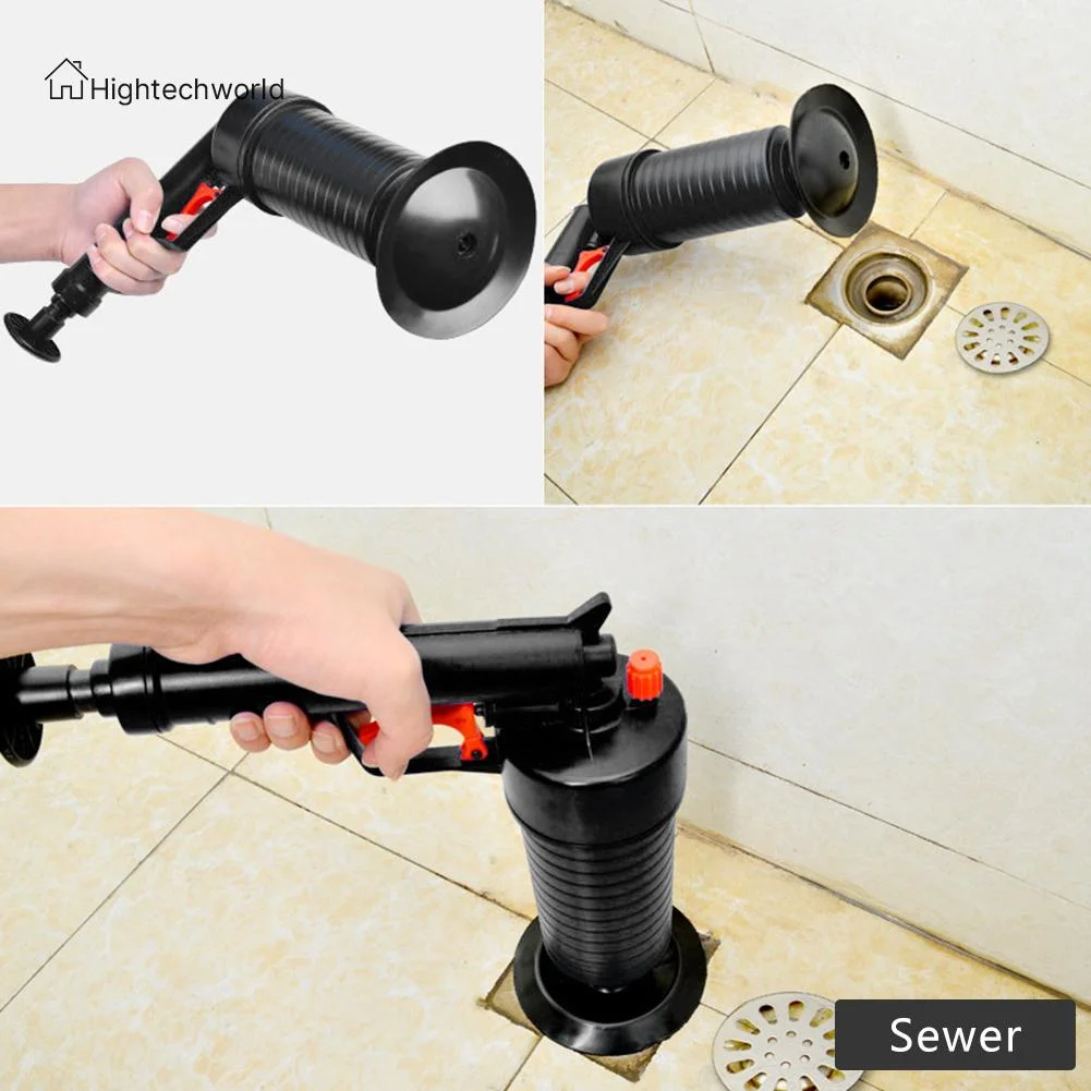 HighPowerPipeDredgerSinkPlungerDrainCleanerToiletDredgePlug