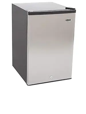 CUF-210SS Whynter 2.1 cu. ft. Energy Star Stainless Steel Upright Freezer with Lock