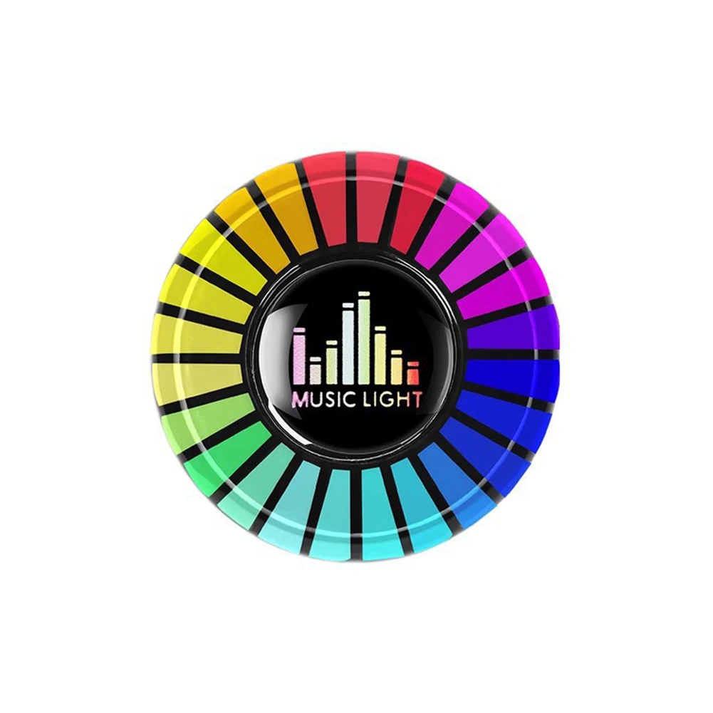 

Car Music Rhythm Lamp Air Freshener RGB LED Strip Sound Atmosphere Light LED Strip, Mobile App Control, Dance To Music