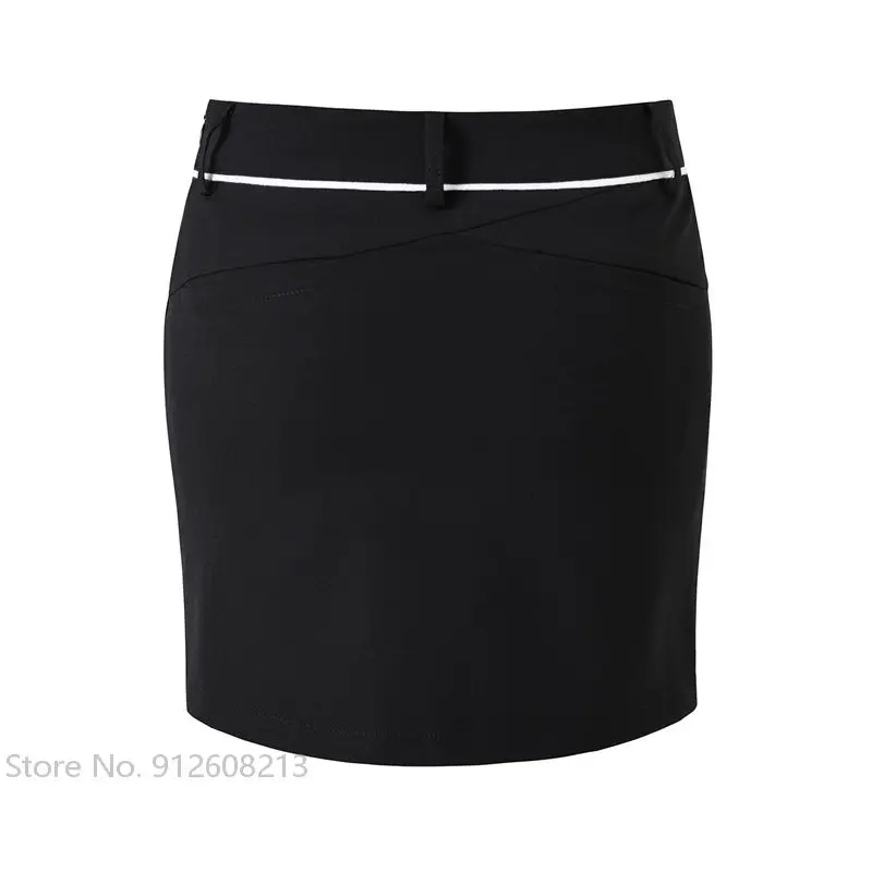 Golf Ladies Pencil Skirt Anti-empty Sports Skort Female Slim Casual Golf Skirt Skort Elastic Women Pantskirt Tennis XS-L
