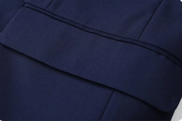 Traje y pantalones informales de negocios 2025 para hombre, conjunto de dos piezas, talla grande XL-9XL, bonito vestido de novia todo en uno de Color sólido