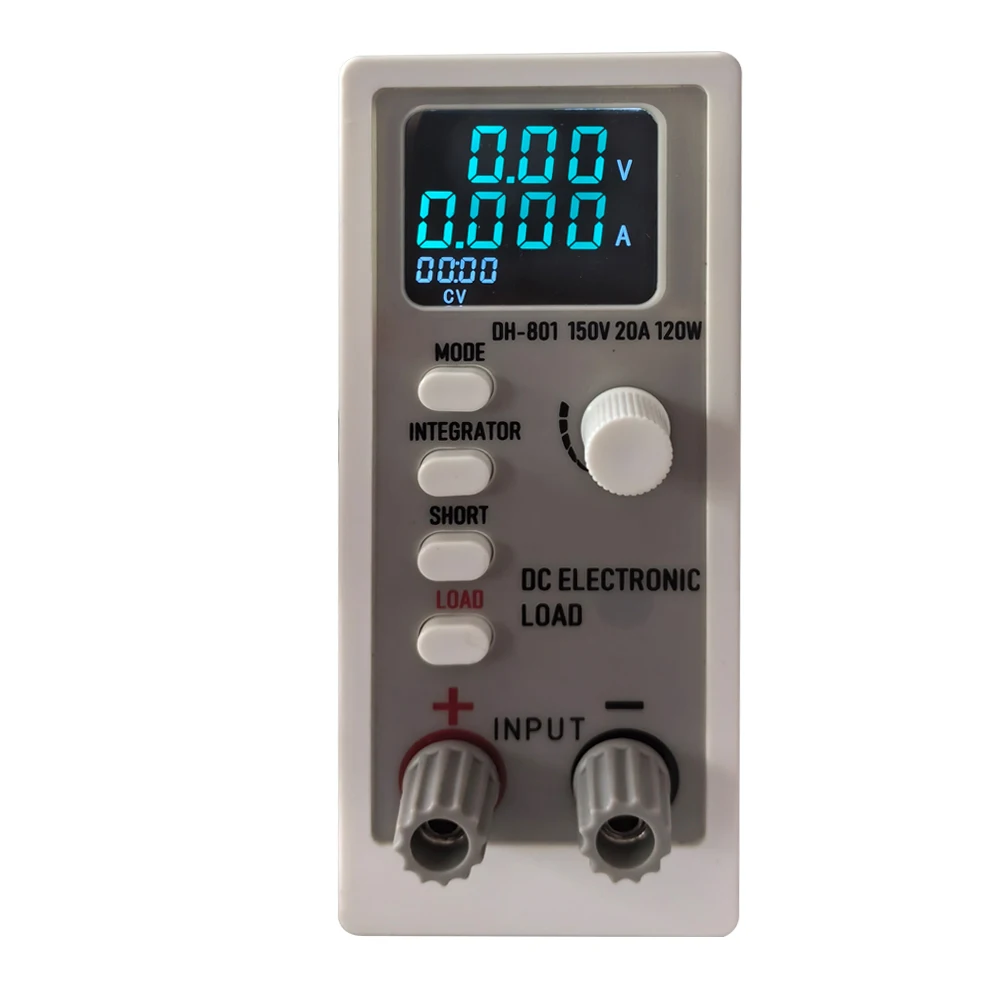DC 전자 부하 테스터, 배터리 용량, 내부 저항 방전 부하 테스터, 150V, 20A, 120W