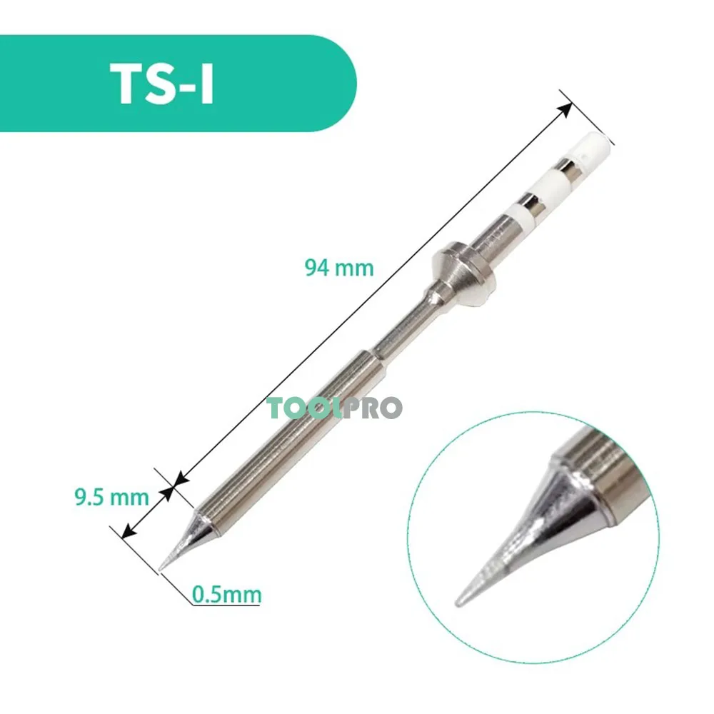 

TS100 Soldering Iron Tips TS K KU JL02 KF KL BC1 D16 I ILS Replacement Accessories For Electric Soldering Welding Equipment