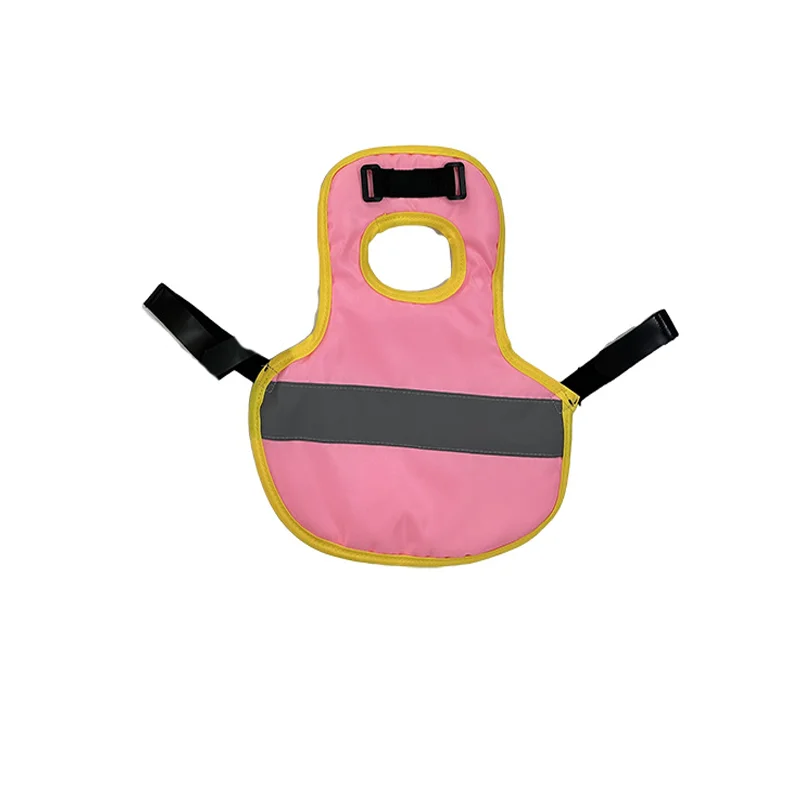 Reflective Pet Vest Poultry Chicken Clothing Bibs Bibs Chicken Saddle Polyester Duck Goose Chest Jacket Warm Vests