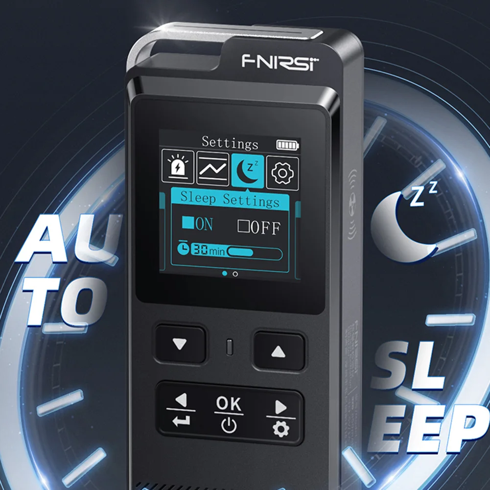 FNIRSI GC-02 Geiger Counter Nuclear Radiation Detector Personal Dosimeter X-ray γ-ray Radioactivity Tester Marble Detector 3