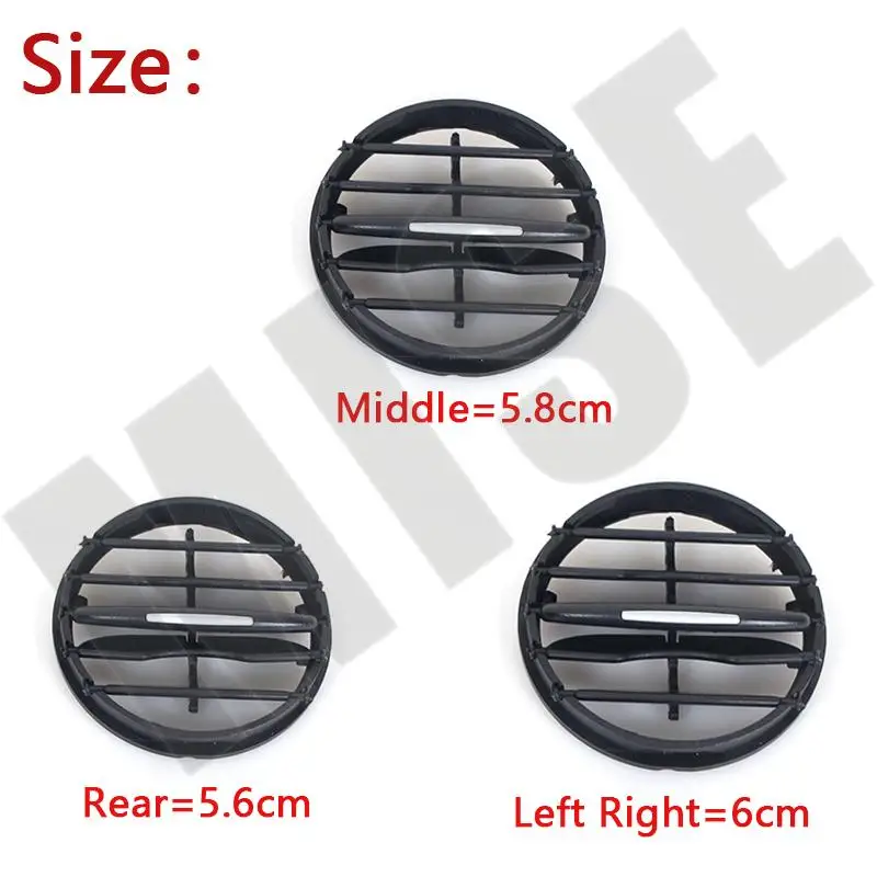 에어컨 계기판, 폭스바겐 티구안 2010 2017 계기판 책상 콘센트 송풍구, A/C 에어 벤트 접이식 피팅