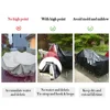 Small Sizes Waterproof Outdoor Garden Furniture Covers Rain Snow Chair Cover for Sofa Table Chair Patio Dust Proof Gray Black S 6