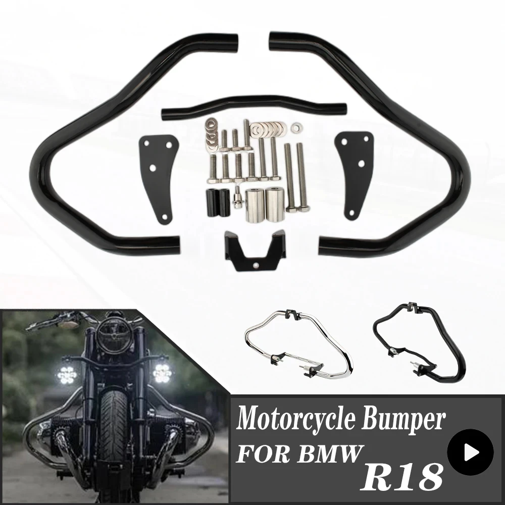 

FOR BMW R18 Classic Motorcycle Engine Guard Crash Bar 2020 2021 2022 2023 Frame Protection Bumper Protector 38MM