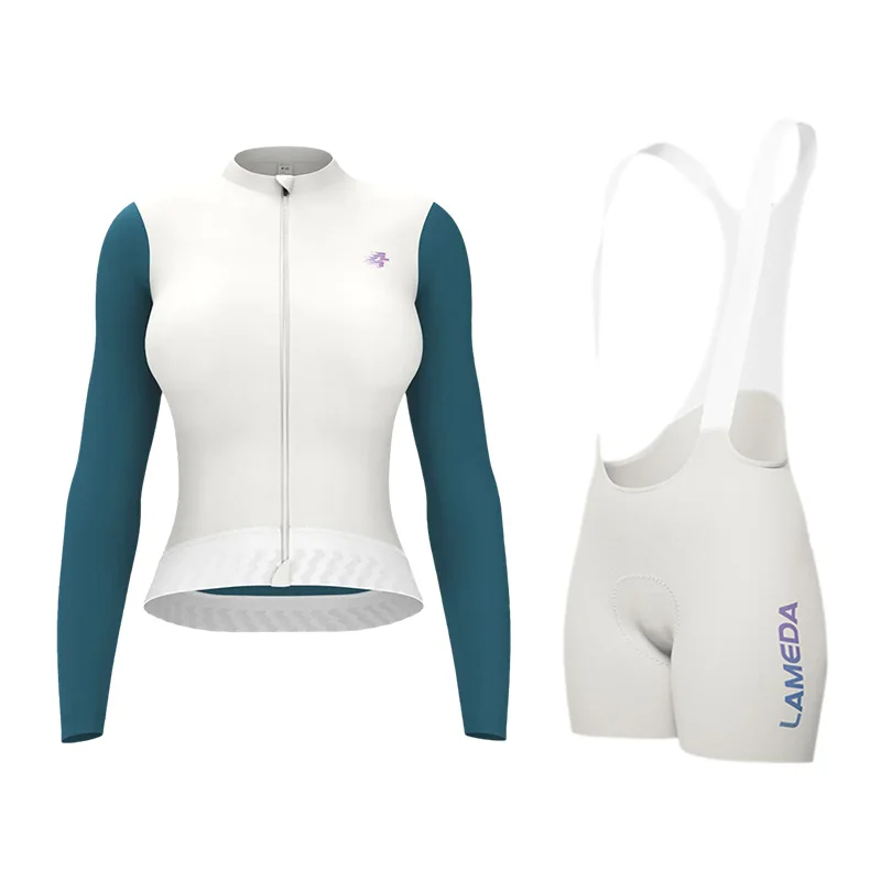 Cycling Clothes For Women Quick Drying Cycling Shirt Bib Shorts Breathable Long Sleeves cycling jersey cycling shirt