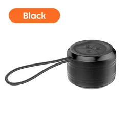 Compact Wireless Bluetooth Speaker - Versatile Indoor and Outdoor Audio Solution (Black)