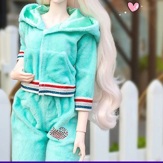 60cm BJD Doll's Clothes Skirts 1/3 bjd Wakatide's Winter Leather Suit fullset cloth for 60cm BJD Doll