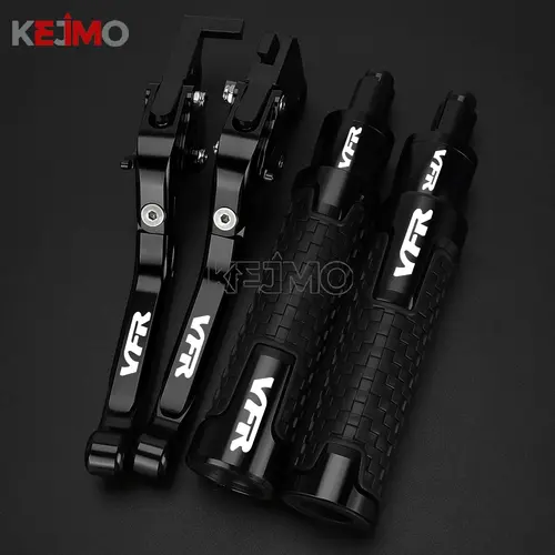 VFR 800/400/750/1200 CNC Motorcycle Handlebar Grips Handle Ends Adjustable Brake Clutch Levers FOR Honda VFR800 VFR1200 VFR750 - Image 3