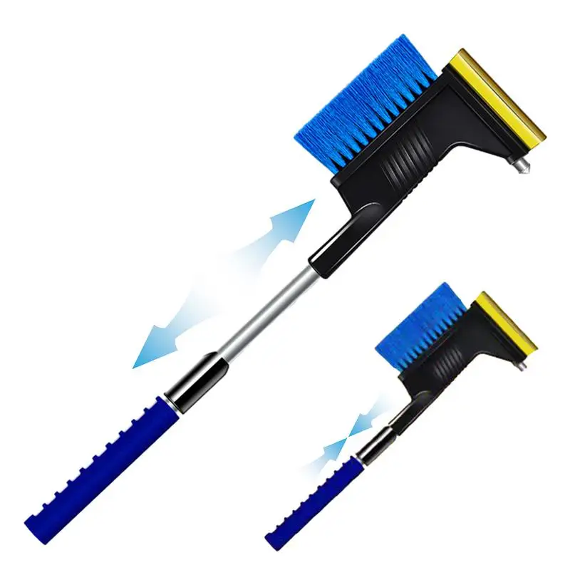 

Car Snow Brush Snow Removal Tool Snow Scraper With Safety Hammer Ice Car Scraper Snow Remove Brush Shovel Cleaning Articles