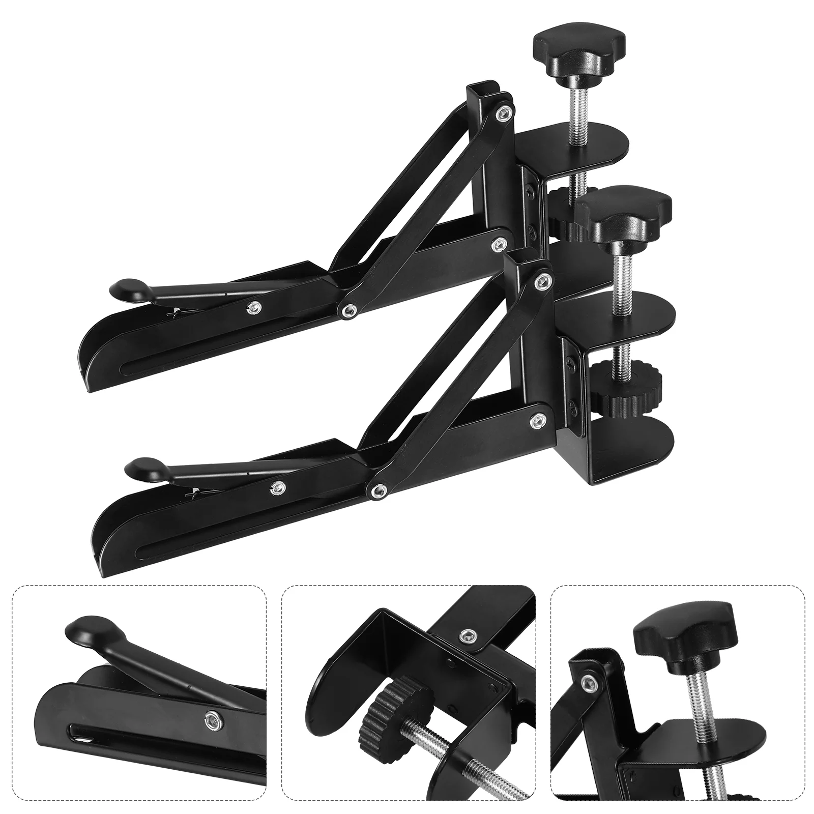 

Foldable Bracket Desk Extender Arm Stand Keyboard Hand Support Desktop Computer Desk Extender Bracket Extension Plate Support