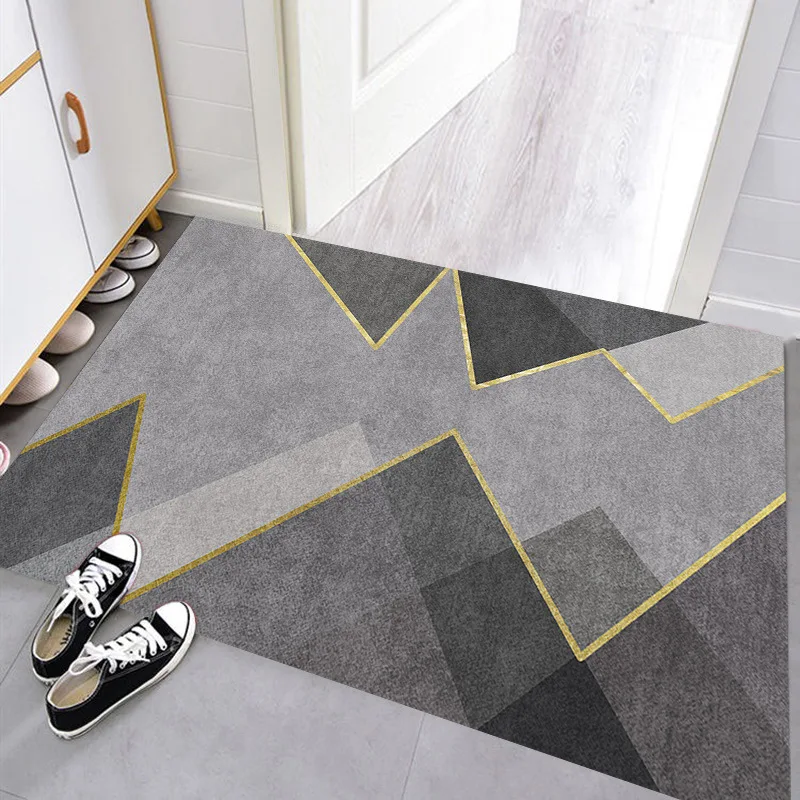 

Advanced sense entry door floor mat entry floor mat Entry carpet light luxury entrance door home entry non-slip door mat